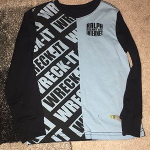 Wreck it Ralph xs long sleeve shirt extra small